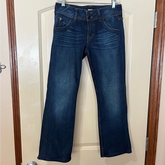 NWT HUDSON Midrise Signature Bootcut Jeans Blue Women’s Size 27 - Picture 1 of 8